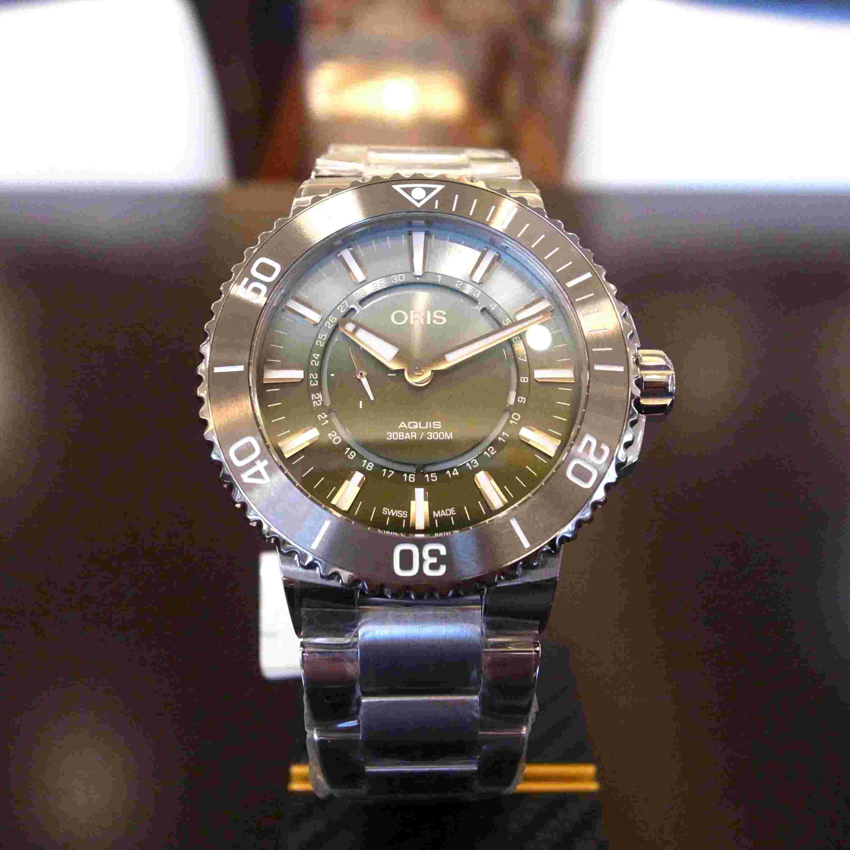 オリス　アクイスデート アクイス デイト[733 7766 4135-07 8 22 05PEB] Aquis Date | オリス